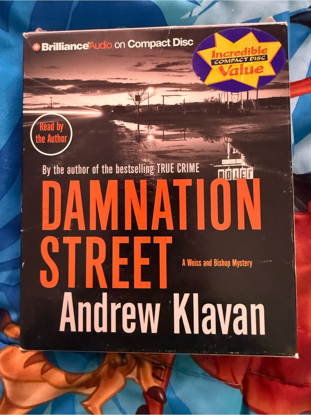 🎧 Damnation Street by Andrew Klavan Audiobook on Compact Disc Read by the Author